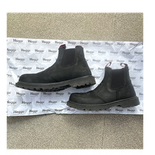 Hoggs men black leather - black,