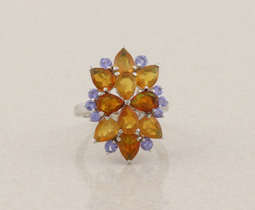 Sterling silver mexican fire - silver,