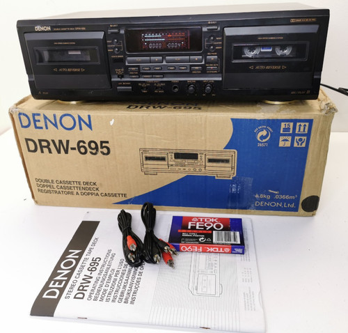 Denon drw 695 twin auto - denon,
