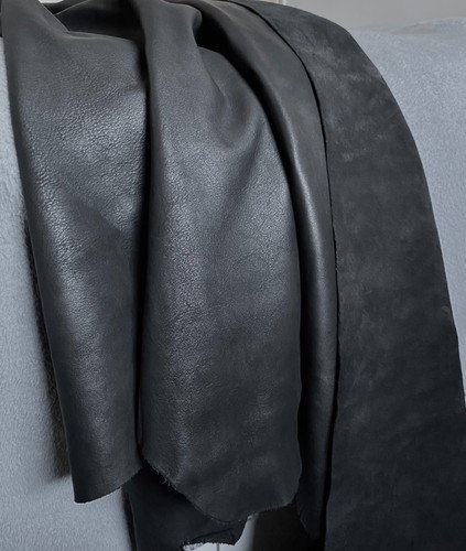 Black soft leather 1 5mm - leather, -1.5mm