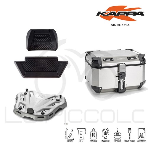 Kappa aluminum suitcase - kappa,