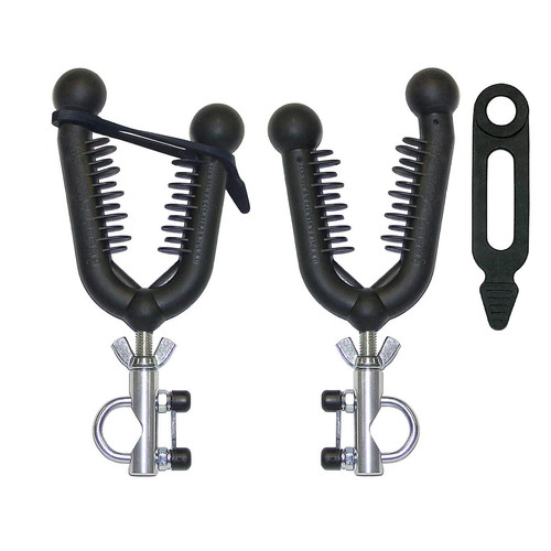 Gun bow rack for atvs - bow, atvs/bikes