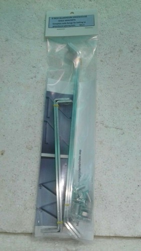 Aluminium greenhouse shelf - ,
