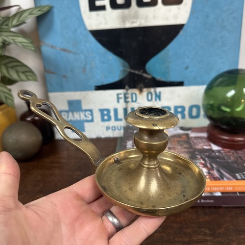 Vintage brass chamber - brass,