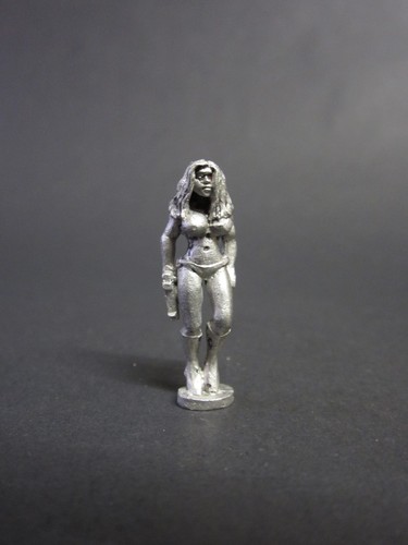 Sci cyberpunk girl with - fi,