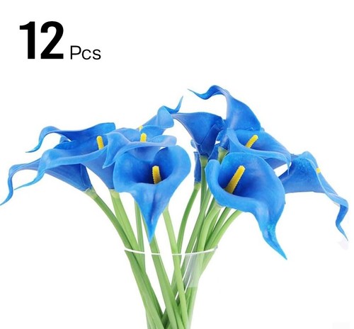 Pcs artificial blue calla - pcs,