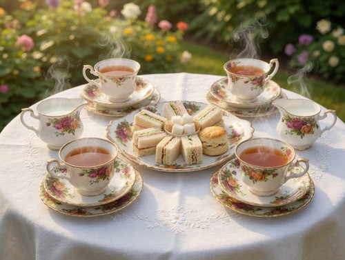 Royal albert old country roses - old,