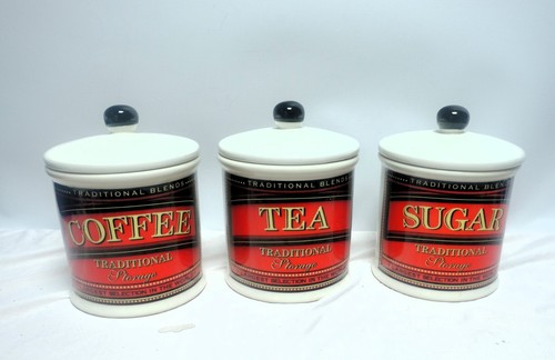 Rayware coffee tea - sugar, jars