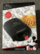 Disney Mickey Mouse Waffle Mini Maker #J1