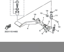 YAMAHA V MAX Pedal Brake