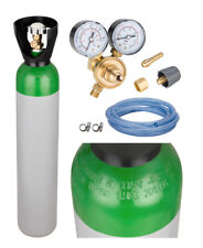 Argon/CO2 MIX Full Gas Bottle 8L 150 Bar MIG TIG Welding Cylinder+Regulator+Hose