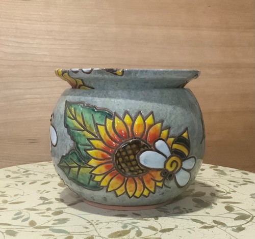 Large hand painted mexican - hand-painted,