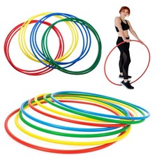 Large Hula Hoops Kids Adults Fitness Colorful Rings for Dance & Exercise Fun