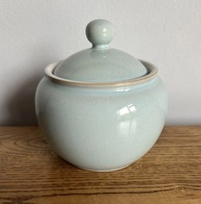 Denby blue linen sugar - linen,
