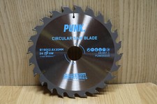 190mm 7 1/2" x 24T x 30mm TCT Circular table bench Saw Blade Punk Quality