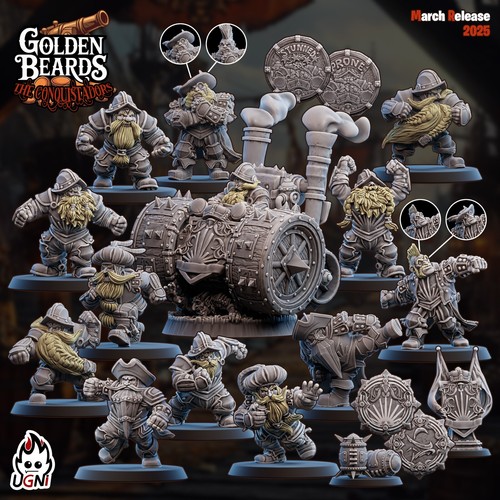 Golden beards fantasy - beards,