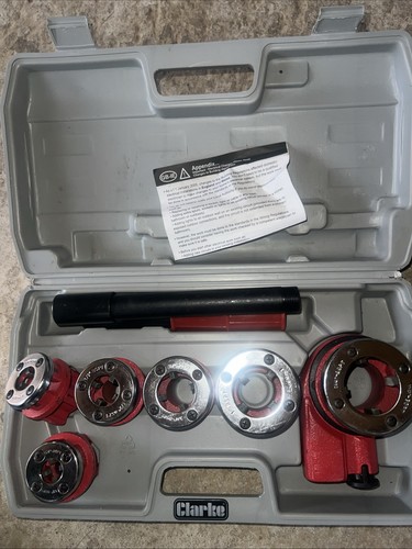 Clarke cht392 pipe threading - pipe,