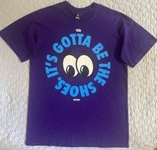 Vintage 10 Deep Gotta Be The Shoes Sneaker Tee Shirt Beautiful Grape colour 🔥
