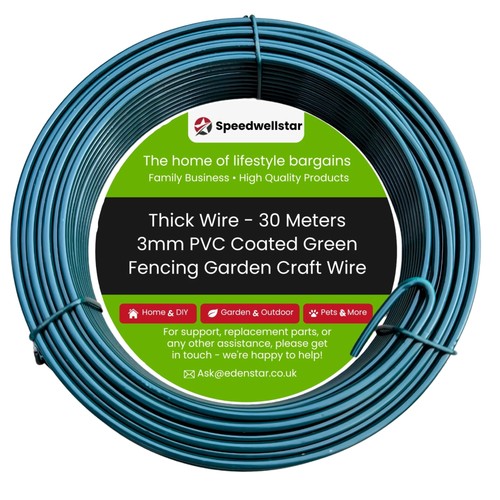 Galvanised garden wire - galvanised,
