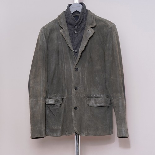 All saints leather blazer - saints,