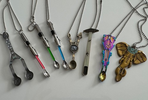Novelty mini spoon necklace - novelty,