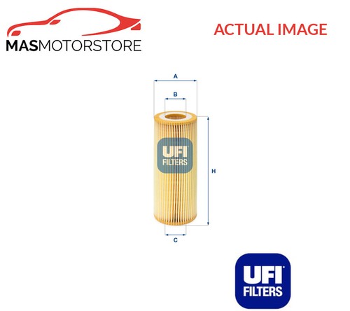 Engine oil filter ufi - engine, 2502100