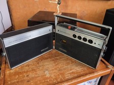 national panasonic Folding radio cassette Model RG-30301b Untested K269