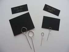 20or10 Price TICKET /HOLDER Label Counter Display Deli Butcher Food Catering Pin