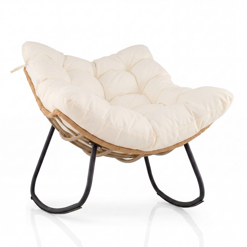 Outdoor papasan rocking chair - rocking,