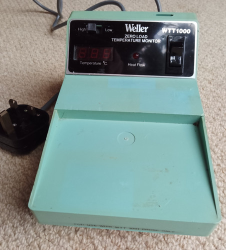 Weller wtt1000 zero load - weller,