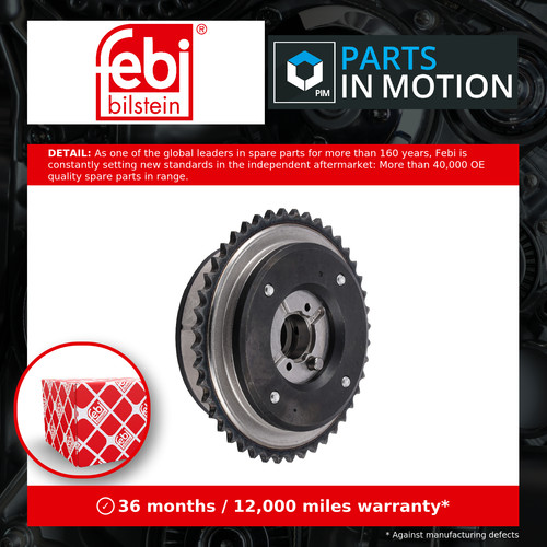 Camshaft adjuster exhaust side - camshaft,