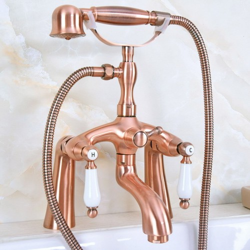 Antique red copper handheld - antique,