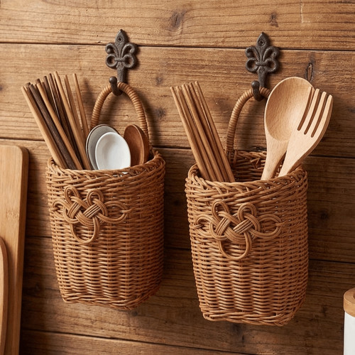 Wall hanging imitation rattan - wall,