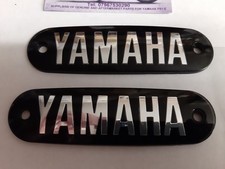 YAMAHA FS1E TANK BADGES & SREW KIT