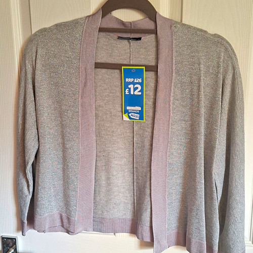 Silver lurex knit lightweight - knit,