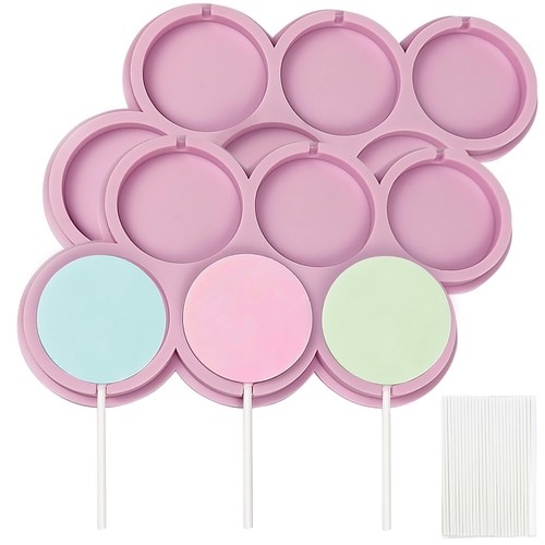 Round lollipop molds inch - round,