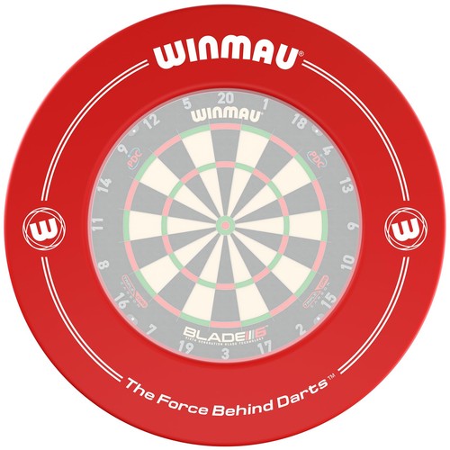 Winmau red printed dart - winmau, board