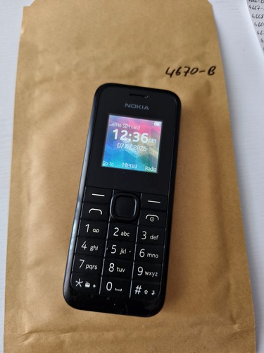 Nokia 105 black unlocked - -,