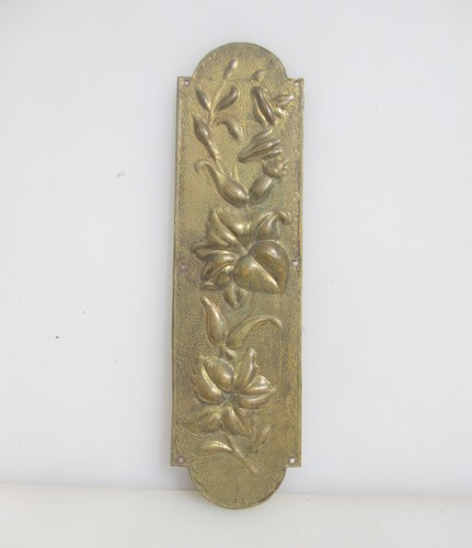 Edwardian brass finger - brass,