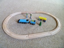Wooden train track &