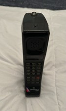 MOTOROLA 8500X Genuine Original Vintage 1987 Black Mobile Phone
