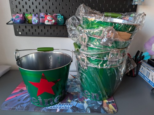Heineken beer ice bucket - heineken,