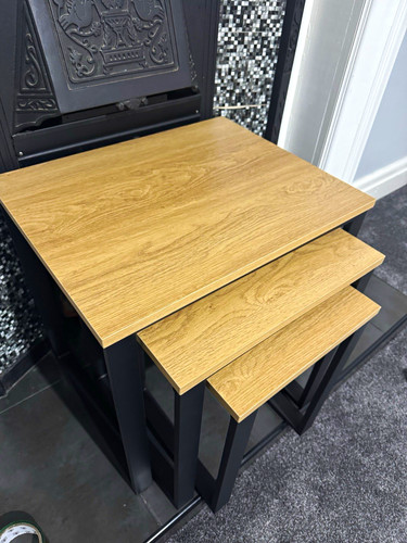 3pc square nesting tables - 3pc,