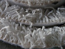 White Carpet Rug / Offcut , 1m