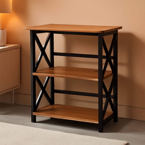 Shelf bookcase antique - bookcase, walnut