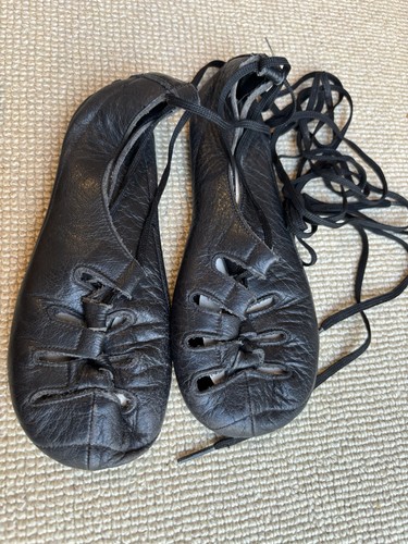 Black leather irish dance - irish,