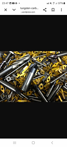 Mixed lot carbide end - mixed,