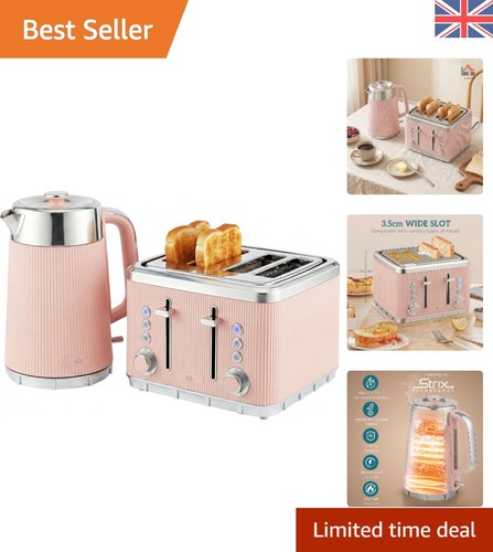 Fast boil kettle toaster set - &,