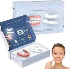 2 Pairs False Teeth Set