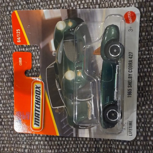 Matchbox 1965 shelby cobra - matchbox,